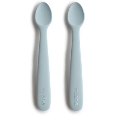 Mushie Silicone Feeding Spoons - Baby Utensils for Kids Mushie Silicone Feeding Spoons - Baby Utensils for Kids