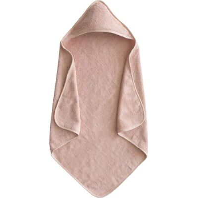 Serviette de bain en coton bio Mushie - Blush - Absorbante et douce Serviette de bain en coton bio Mushie - Blush - Absorbante et douce