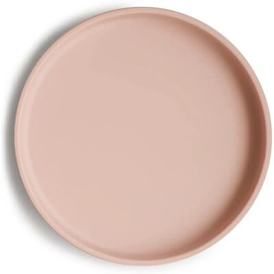 Πιάτο σιλικόνης Mushie Blush με απορροφητήρα Πιάτο σιλικόνης Mushie Blush με απορροφητήρα