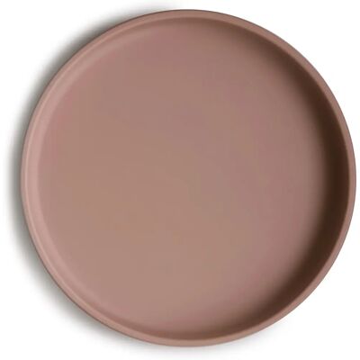 Mushie Classic Cloudy Mauve Talerz silikonowy z przyssawką Mushie Classic Cloudy Mauve Talerz silikonowy z przyssawką