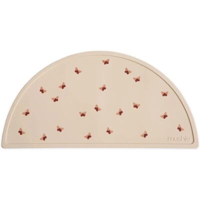Tapis en silicone Mushie - Papillons - Publicité Tapis en silicone Mushie - Papillons - Publicité