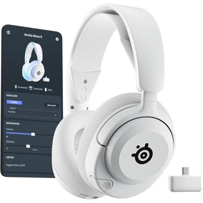 Steelseries Arctis Nova 5P Auriculares Inalámbricos - Auriculares para juegos Steelseries Arctis Nova 5P Auriculares Inalámbricos - Auriculares para juegos