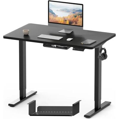 FLEXISPOT EG1 Bureau électrique réglable en hauteur - Noir - 100*60cm - Publicité FLEXISPOT EG1 Bureau électrique réglable en hauteur - Noir - 100*60cm - Publicité