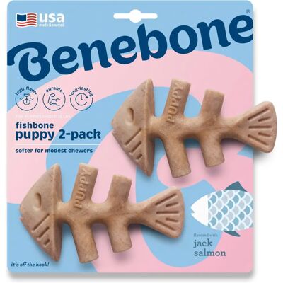 Benebone Llc Benebone Puppy Pack Fishbone Hundtugg - Hundtugg Benebone Llc Benebone Puppy Pack Fishbone Hundtugg - Hundtugg