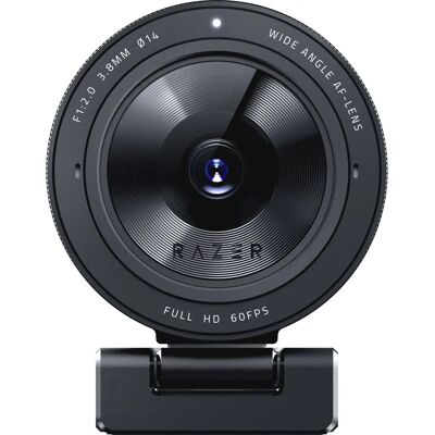 Razer Kiyo Pro Webcam - Säädettävä valonsensori - Full HD 1080p - Laajakulma-objektiivi - USB Razer Kiyo Pro Webcam - Säädettävä valonsensori - Full HD 1080p - Laajakulma-objektiivi - USB