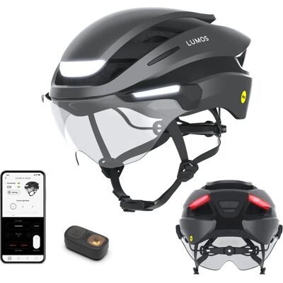 Lumos Ultra E-bike Mips Visor Space Blue - Casque vélo - Publicité Lumos Ultra E-bike Mips Visor Space Blue - Casque vélo - Publicité