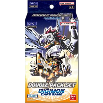 Bandai Digimon Card Game Double Pack Set DP01 - Trading Card Game Bandai Digimon Card Game Double Pack Set DP01 - Trading Card Game