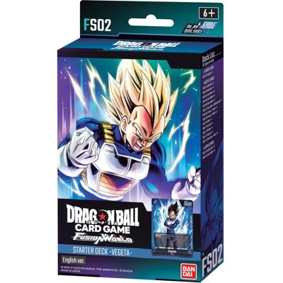 Bandai Vegeta Fusion World Kaartspellen Deck - FS02 Bandai Vegeta Fusion World Kaartspellen Deck - FS02