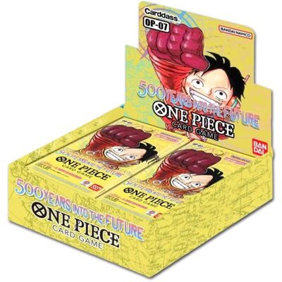 Bandai Jeu de Cartes One Piece 500 Ans dans le Futur - Display de Collection - Publicité Bandai Jeu de Cartes One Piece 500 Ans dans le Futur - Display de Collection - Publicité