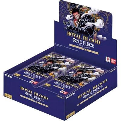 Bandai One Piece Kartenspiel - OP10 Royal Blood Booster Box - Booster-Box Bandai One Piece Kartenspiel - OP10 Royal Blood Booster Box - Booster-Box