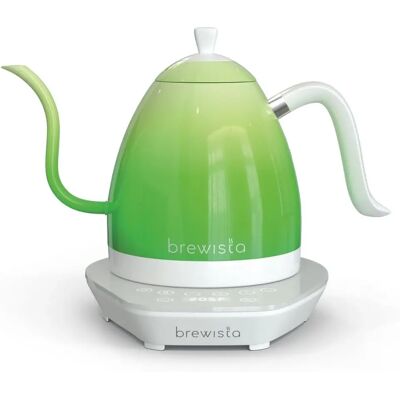 Bouilloire Brewista Artisan - 900ml à bec long et réglage de température - Vert - Publicité Bouilloire Brewista Artisan - 900ml à bec long et réglage de température - Vert - Publicité