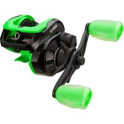 13 Fishing Modus RP2 - Baitcasting Rolle - Schwarz und Grün - 6,6:1 - 8 kg Zugkraft 13 Fishing Modus RP2 - Baitcasting Rolle - Schwarz und Grün - 6,6:1 - 8 kg Zugkraft