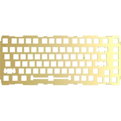 Glorious GMMK Pro Messing Switch Plate - 75% Tastaturzubehör Glorious GMMK Pro Messing Switch Plate - 75% Tastaturzubehör