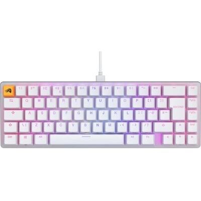 Glorious GMMK 2 65% RGB UK ISO - Fehér - Mechanikus Gaming Billentyűzet Glorious GMMK 2 65% RGB UK ISO - Fehér - Mechanikus Gaming Billentyűzet
