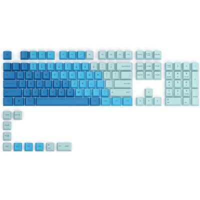 Glorious GLO-KC-GPBT-CO-DE Keyboard Keycaps - 115 PBT, ISO-DE, Caribbean Ocean Glorious GLO-KC-GPBT-CO-DE Keyboard Keycaps - 115 PBT, ISO-DE, Caribbean Ocean