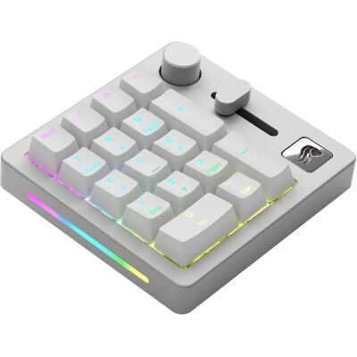 Glorious GMMK Kabellose Numpad - Weiß, Programmierbar, Modular - Mechanische Tastatur Glorious GMMK Kabellose Numpad - Weiß, Programmierbar, Modular - Mechanische Tastatur