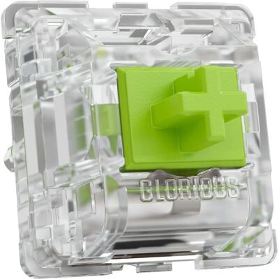 Glorious Raptor Switches - 36 Stück - Klick, Transparent, Grün - Gaming Tastatur Glorious Raptor Switches - 36 Stück - Klick, Transparent, Grün - Gaming Tastatur