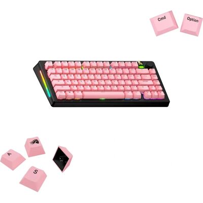 Glorious GPBT Basics Keycaps - Potion Pink - Tastenkappen - ANSI Layout Glorious GPBT Basics Keycaps - Potion Pink - Tastenkappen - ANSI Layout