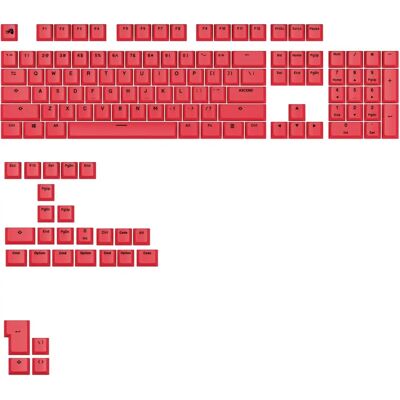 Glorious GPBT Keycaps - Revive Red - Tastenkappen - ANSI Glorious GPBT Keycaps - Revive Red - Tastenkappen - ANSI