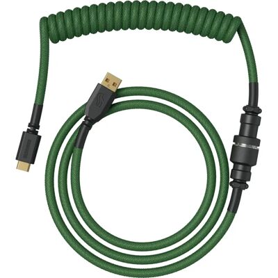 Glorious GMMK Spiral Kabel Dunkelgrün - Maus + Tastatur Zubehör Glorious GMMK Spiral Kabel Dunkelgrün - Maus + Tastatur Zubehör