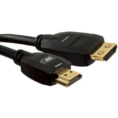 SCP 944E-25 HDMI-Kabel 7,6 m Schwarz 4K Ultra HD Hochgeschwindigkeits Ethernet SCP 944E-25 HDMI-Kabel 7,6 m Schwarz 4K Ultra HD Hochgeschwindigkeits Ethernet