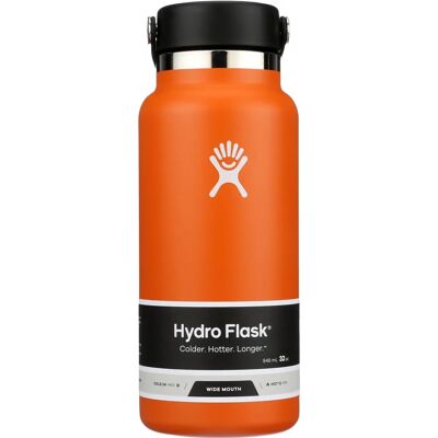 Hydro Flask Rostfritt Stål 946ml Bred Munn - Dubbelväggad Isolerad Flaska Hydro Flask Rostfritt Stål 946ml Bred Munn - Dubbelväggad Isolerad Flaska