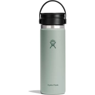 Hydro Flask 20 Oz Wide Flex Sip Lid Agave - Insulated Water Bottle Hydro Flask 20 Oz Wide Flex Sip Lid Agave - Insulated Water Bottle