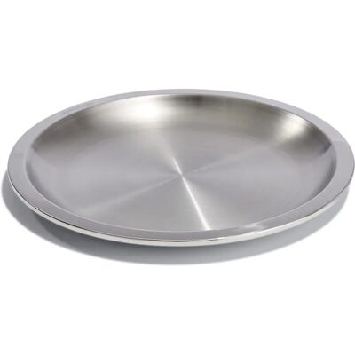 Hydro Flask Camp Plate - 10 Inch, Double-Walled Stainless Steel, Gray Hydro Flask Camp Plate - 10 Inch, Double-Walled Stainless Steel, Gray