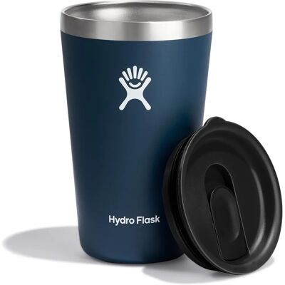 Hydro Flask Stainless Steel 16 OZ All Around Tumbler Indigo Hydro Flask Stainless Steel 16 OZ All Around Tumbler Indigo