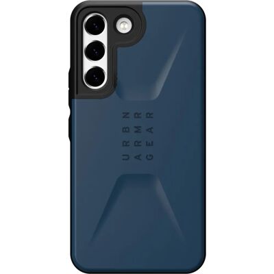 UAG 21342D115555 Telefoonhoesje - Blauw voor Samsung Galaxy S22 UAG 21342D115555 Telefoonhoesje - Blauw voor Samsung Galaxy S22
