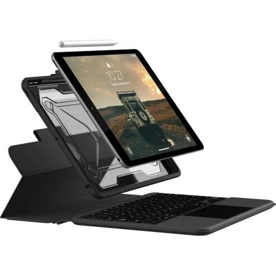 Tastiera Bluetooth Rugged UAG per iPad - Resistente, Nero, Trackpad Tastiera Bluetooth Rugged UAG per iPad - Resistente, Nero, Trackpad