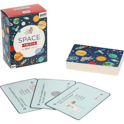 Petit Collage Space Trivia Karten - Brettspiel Petit Collage Space Trivia Karten - Brettspiel