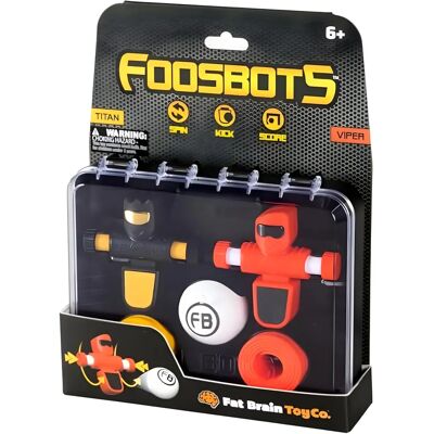 Fat Brain Toys Foosbots Series 2 - Miniature Toy Game Fat Brain Toys Foosbots Series 2 - Miniature Toy Game
