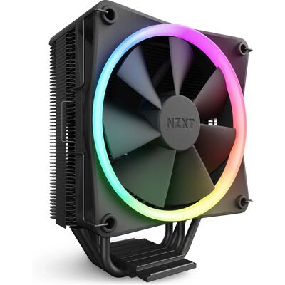 NZXT T120 RGB Prozessor Kühler - 12 cm - Schwarz NZXT T120 RGB Prozessor Kühler - 12 cm - Schwarz
