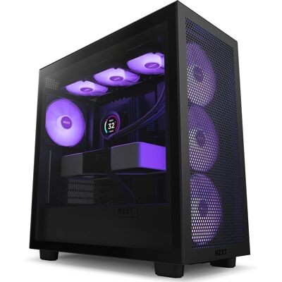 NZXT H7 Flow RGB Midi-torni - PC Kotelo NZXT H7 Flow RGB Midi-torni - PC Kotelo