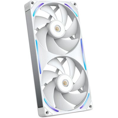 Ventilateur PC NZXT F280X Blanc - Refroidissement & RGB - Publicité Ventilateur PC NZXT F280X Blanc - Refroidissement & RGB - Publicité