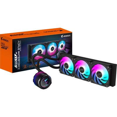 GIGABYTE AORUS WATERFORCE X II 360 - Chłodzenie CPU GIGABYTE AORUS WATERFORCE X II 360 - Chłodzenie CPU