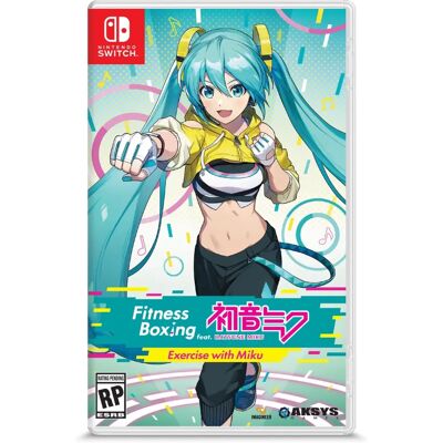 Aksys Games Fitness Boxing Hatsune Miku - Jeu vidéo - Publicité Aksys Games Fitness Boxing Hatsune Miku - Jeu vidéo - Publicité