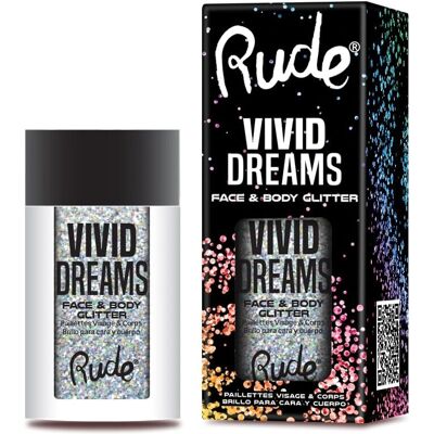 Rude Cosmetics Vivid Dreams - Dreamscape Glitter for Face and Body - 2.7g Rude Cosmetics Vivid Dreams - Dreamscape Glitter for Face and Body - 2.7g