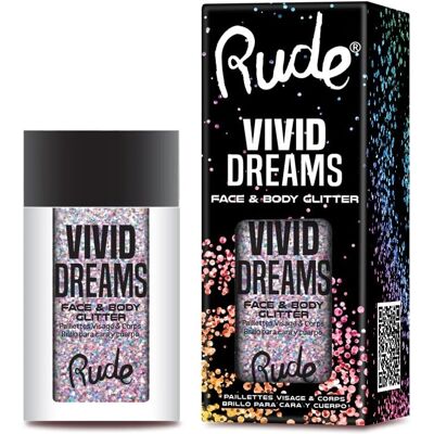 Rude Cosmetics Vivid Dreams - Multiverse Glitter for face and body Rude Cosmetics Vivid Dreams - Multiverse Glitter for face and body