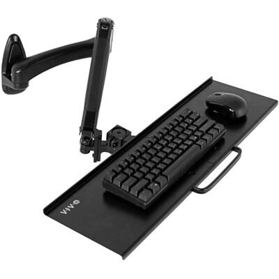 VIVO - Sit-Stand 24 Inch Pneumatic Keyboard Tray VIVO - Sit-Stand 24 Inch Pneumatic Keyboard Tray