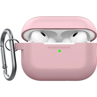 Keybudz Elevate Series - Étui en silicone rose pour AirPods Pro 2 Keybudz Elevate Series - Étui en silicone rose pour AirPods Pro 2