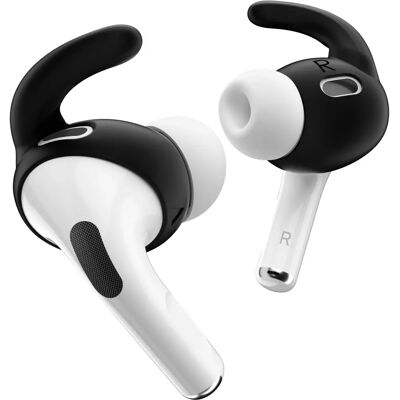 KeyBudz EarHooks voor Apple AirPods Pro 2 - Zwart KeyBudz EarHooks voor Apple AirPods Pro 2 - Zwart
