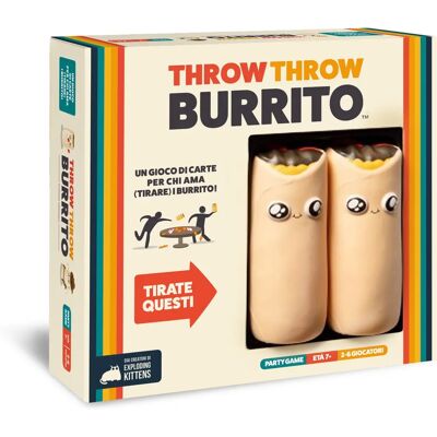 Asmodee Throw Throw Burrito - Jeu de cartes pour fête - Publicité Asmodee Throw Throw Burrito - Jeu de cartes pour fête - Publicité