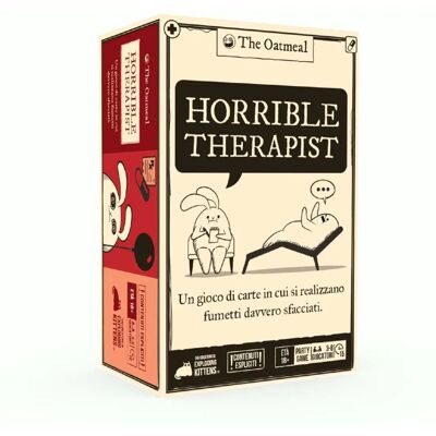 Asmodee - Horrible Therapist - 15 min - Kartenspiel Asmodee - Horrible Therapist - 15 min - Kartenspiel