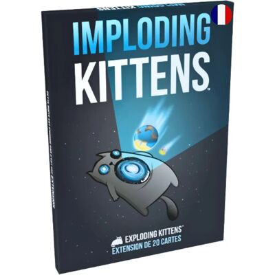 Exploding Kittens : Imploding Kittens - Jeu de cartes - Fun rapide Exploding Kittens : Imploding Kittens - Jeu de cartes - Fun rapide