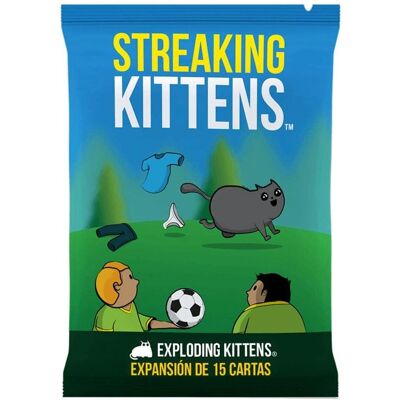 Asmodee Streaking Kittens Multicolor - Bordspel Uitbreiding Asmodee Streaking Kittens Multicolor - Bordspel Uitbreiding