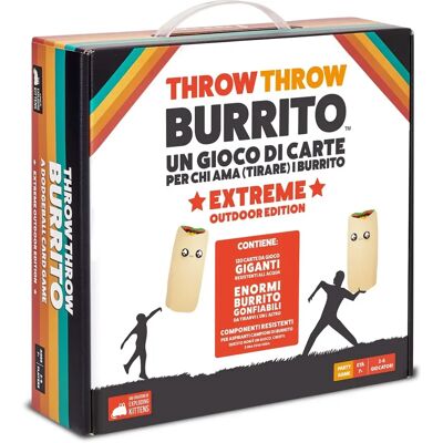 Asmodee 8622 - Throw Throw Burrito Extreme Outdoor Edition - Partyspiel Asmodee 8622 - Throw Throw Burrito Extreme Outdoor Edition - Partyspiel