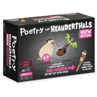 Exploding Kittens Poetry for Neanderthals Party Card Game - NSFW Edition Exploding Kittens Poetry for Neanderthals Party Card Game - NSFW Edition