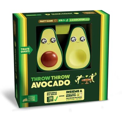 Asmodee Throw Throw Avocado - Partyjáték - 2-6 játékos - 7+ év Asmodee Throw Throw Avocado - Partyjáték - 2-6 játékos - 7+ év